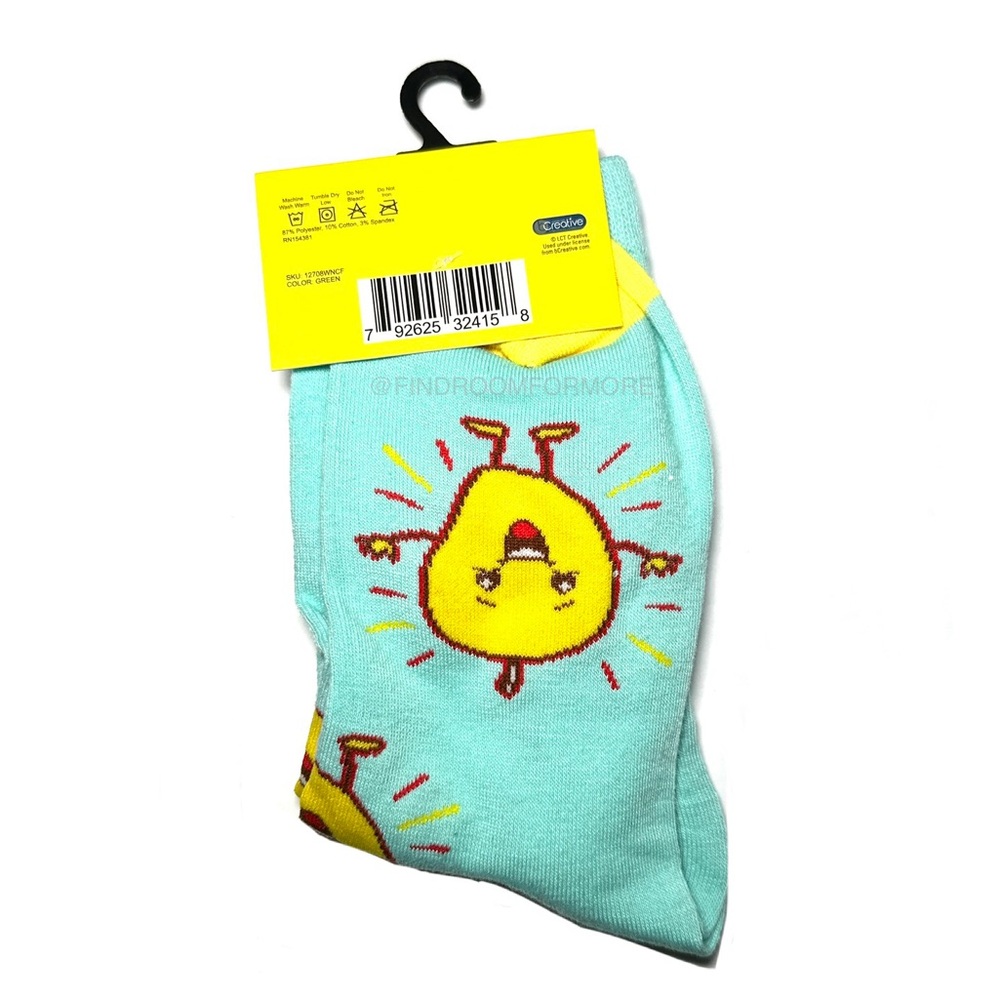 “LET THAT MAN-GO” Novelty Crew Socks - Picture 7 of 7